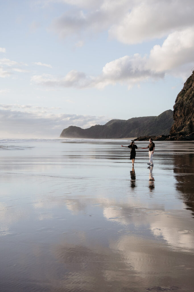 Pre-Wedding-Shoot-Price-NZ-Auckland-NZ-Wedding-Photography-Couple-on-Beach